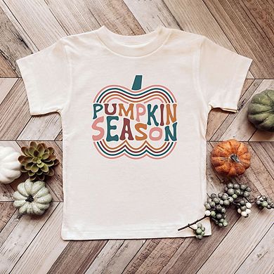 Retro Pumpkin Season Youth Short Sleeve Graphic Tee
