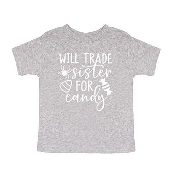 Will Trade Sister For Candy Youth Short Sleeve Graphic Tee