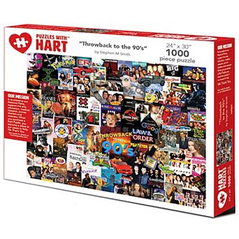 Hart Puzzles Throwback 90's 1000 pc Puzzle