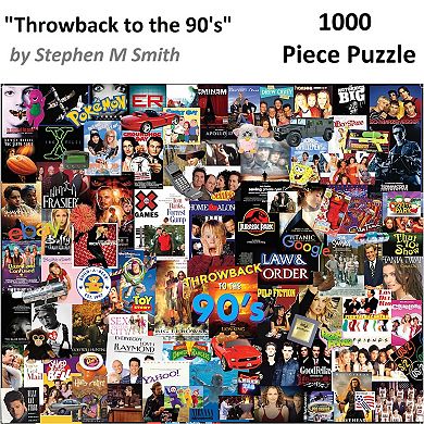 Hart Puzzles Throwback 90's 1000 Piece Puzzle