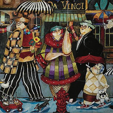 Hart Puzzles Raining Cats & Dogs in Paris 1000 Piece Puzzle