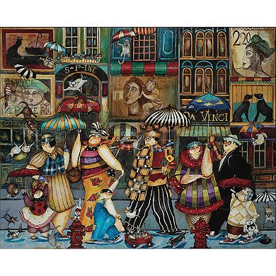 Hart Puzzles Raining Cats & Dogs in Paris 1000 Piece Puzzle