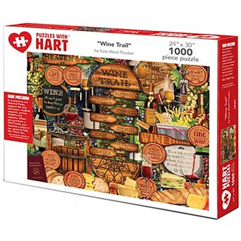 Hart Puzzles Wine Trail 1000 pc Puzzle
