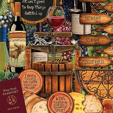 Hart Puzzles Wine Trail 1000 Piece Puzzle