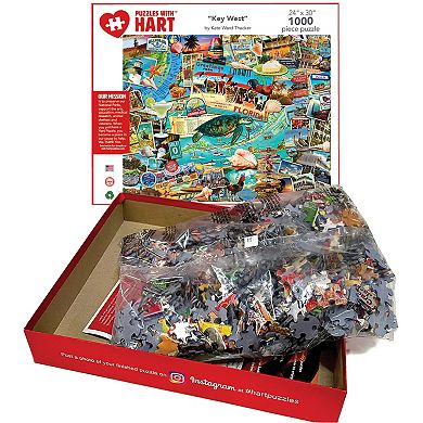 Hart Puzzles Key West 1000-Piece Puzzle