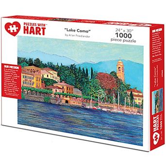 Hart Puzzles Lake Como 1000 pc Puzzle