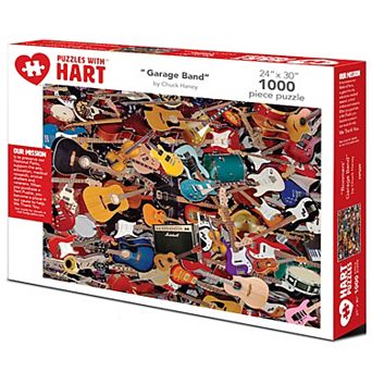 Hart Puzzles Garage Band 1000 pc Puzzle