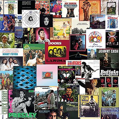 Hart Puzzles Boomers' Favorite Albums 1000 Piece Puzzle
