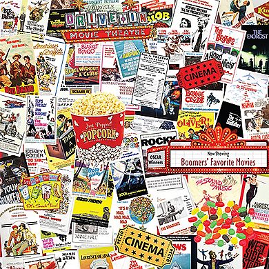 Hart Puzzles Boomers' Favorite Movies 1000 Piece Puzzle