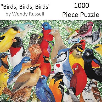 Hart Puzzles Birds, Birds, Birds 1000 Piece Puzzle