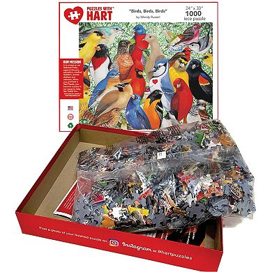 Hart Puzzles Birds, Birds, Birds 1000 Piece Puzzle