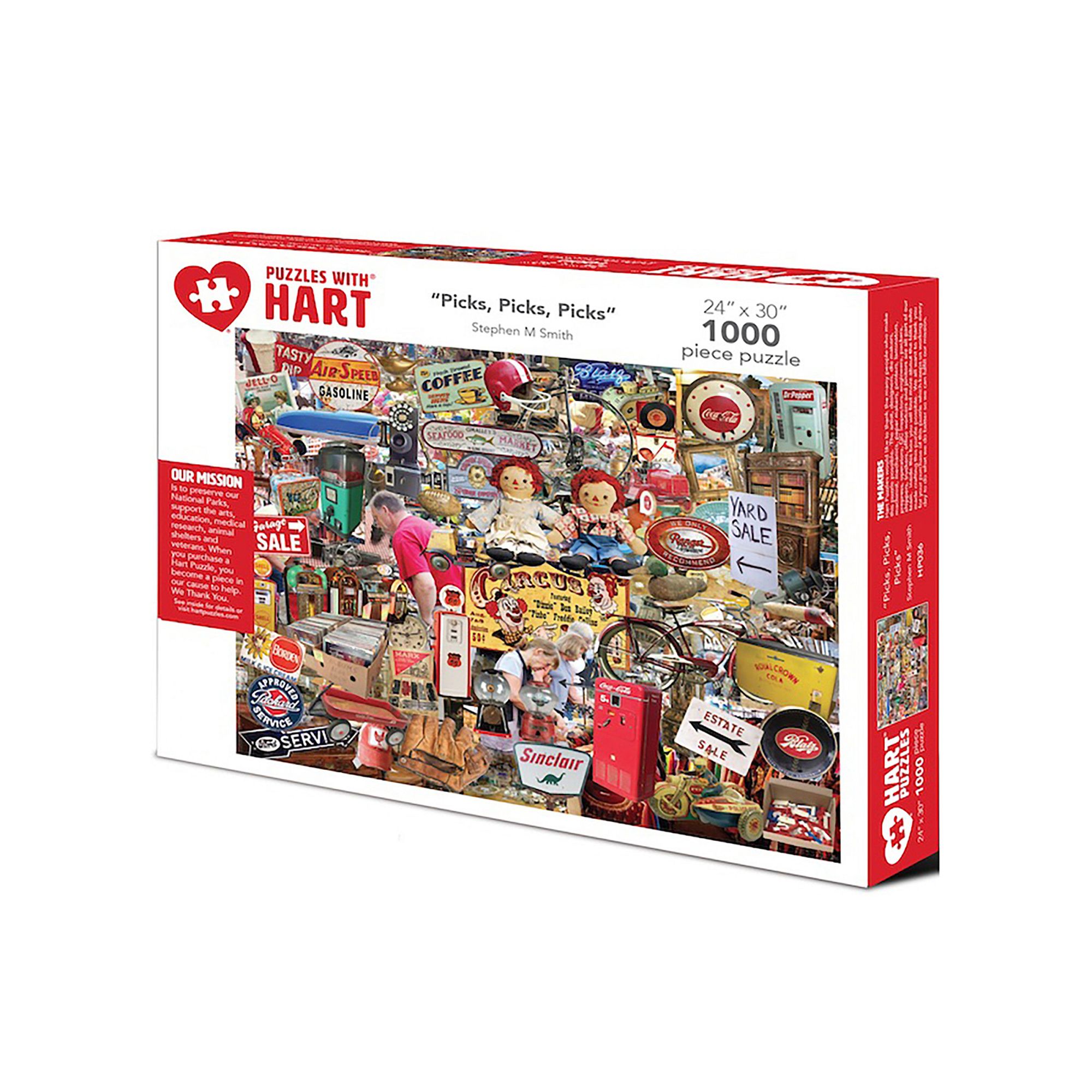 Hart Puzzles Picks, Picks, Picks 1000 Piece Puzzle, Multi