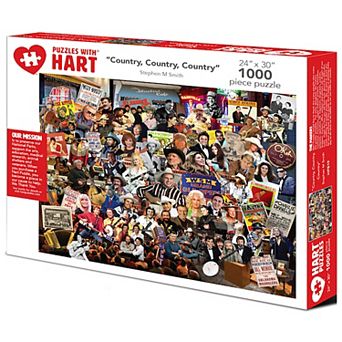 Hart Puzzles Country, Country, Country 1000 pc Puzzle