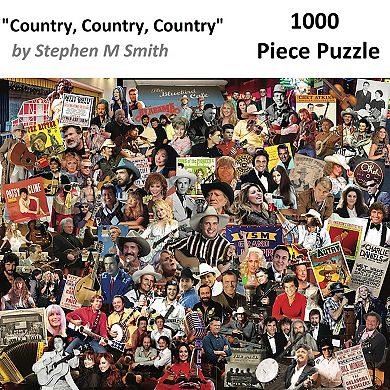 Hart Puzzles Country, Country, Country 1000 Piece Puzzle