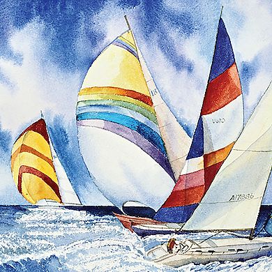Hart Puzzles Sailboats, Sailboats, Sailboats 1000-Piece Puzzle
