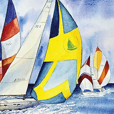 Hart Puzzles Sailboats, Sailboats, Sailboats 1000-Piece Puzzle