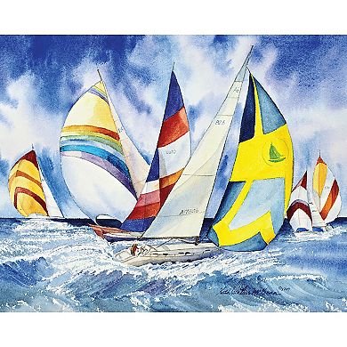 Hart Puzzles Sailboats, Sailboats, Sailboats 1000-Piece Puzzle