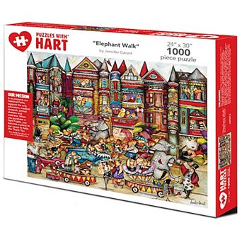 Hart Puzzles Elephant Walk 1000 pc Puzzle