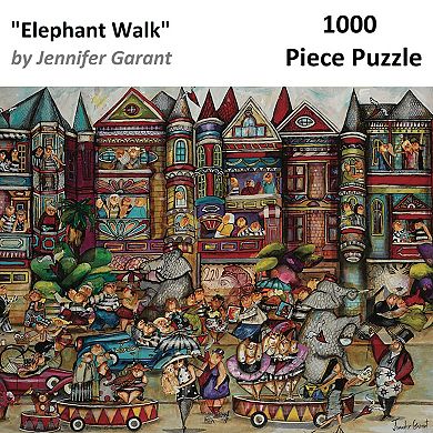 Hart Puzzles Elephant Walk 1000 Piece Puzzle