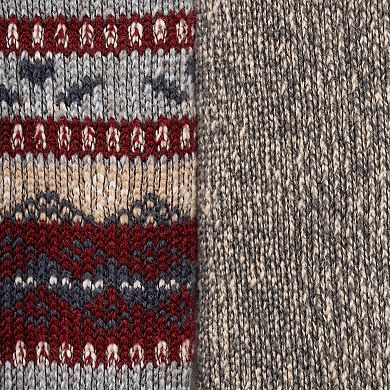 Men's MUK LUKS 2-Pack Heat Retainer Socks