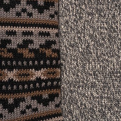 Men's MUK LUKS 2-Pack Heat Retainer Socks