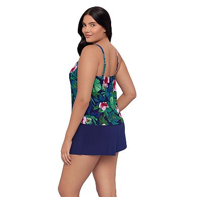 Women's Trimshaper Jungle Oasis Farrah Romper Swimsuit