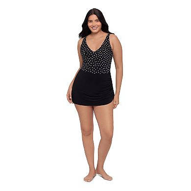 Women's Trimshaper Sea Stone Julie Swim Dress