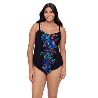 Women's Trimshaper Garden Variety Tankini Swim Top