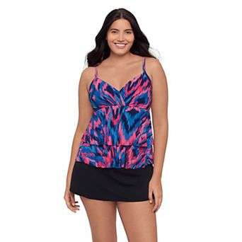 Women's Trimshaper Leona Tankini Swim Top
