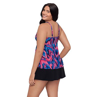 Women's Trimshaper Leona Tankini Swim Top