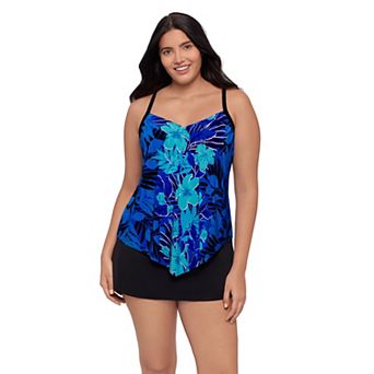 Women's Trimshaper Hank Tankini Swim Top
