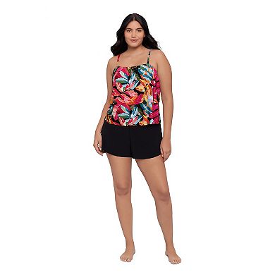 Women's Trimshaper Roxy Romper Swimsuit