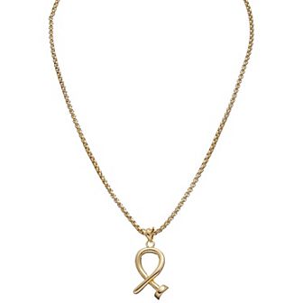 Juvell 18k Gold Plated Looped Pendant Necklace