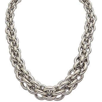 Juvell Two Tone 18k Gold Plated Chain Necklace
