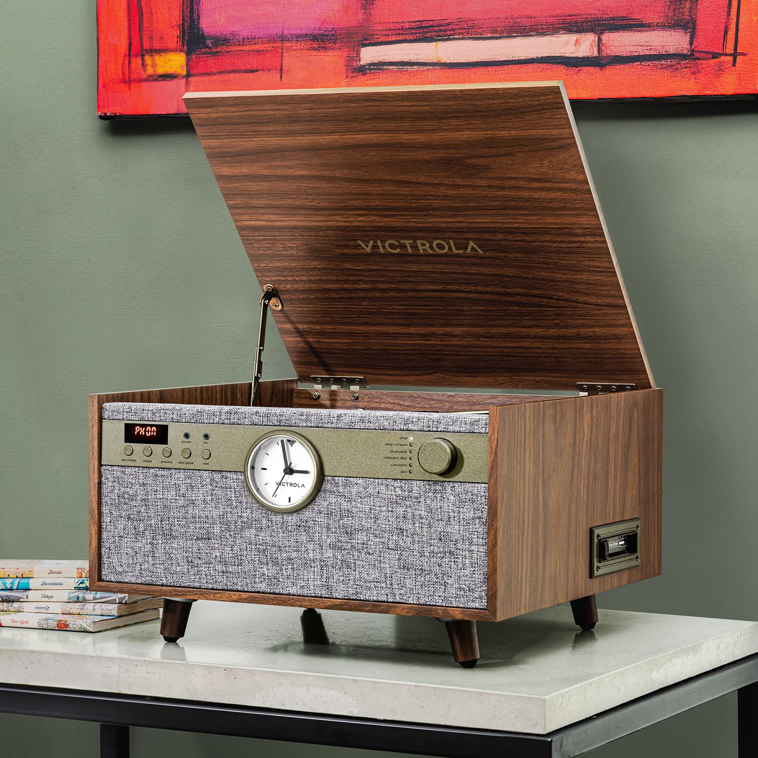 Victrola Century Signature 6-in-1 Music Center