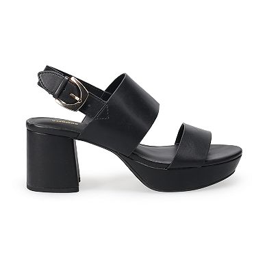 Sonoma Goods For Life® Two-Strap Women's Platform Sandals