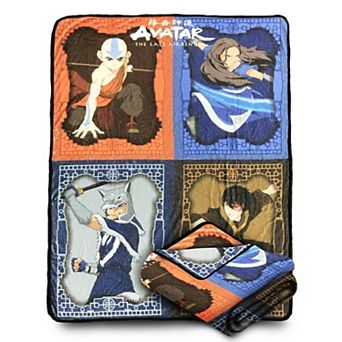 Avatar The Last Airbender Aang Katara Sokka Zuko Comfy Throw Blanket For Adults & Kids, 60 X 45 Inch