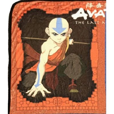 Franco Kids Bedding Soft Plush Micro Raschel Throw, 46 in x 60 in, Avatar The Last Airbender