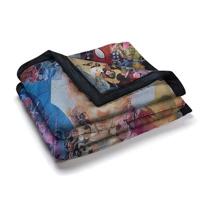 Marvel 80th Anniversary Softest Comfy Throw Blanket For Adults & Kids, Measures 60 X 45 Inches