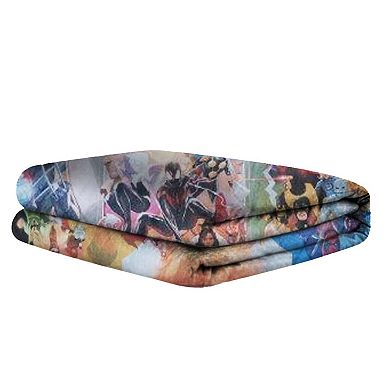 Marvel 80th Anniversary Softest Comfy Throw Blanket For Adults & Kids, Measures 60 X 45 Inches