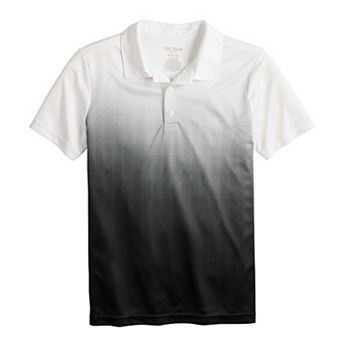 Boys 8-20 Tek Gear® Dry Tek Printed Polo in Regular & Husky