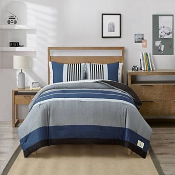 Nautica Rendon Striped Comforter Set with Shams