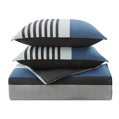 Nautica Rendon Striped Comforter Set with Shams