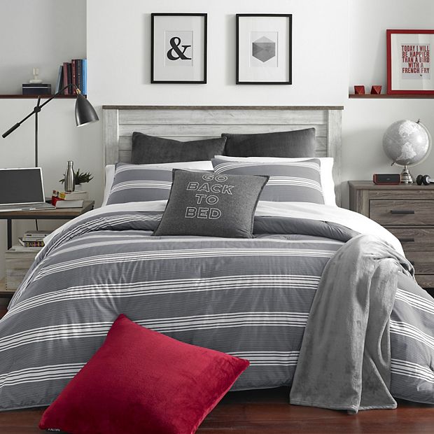 カルミラ winner & ネクウス セット Nautica Craver Striped Comforter Set with Shams