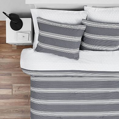 Nautica Craver Striped Comforter Set with Shams