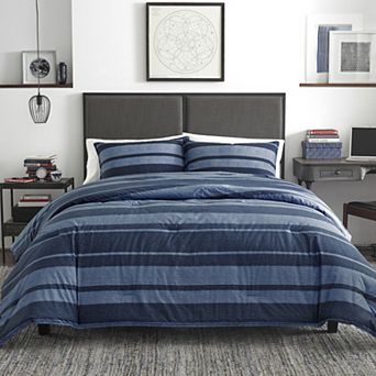 Nautica Longpoint Striped Comforter Set with Shams