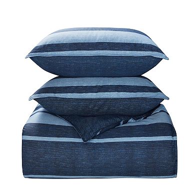 Nautica Longpoint Striped Comforter Set with Shams