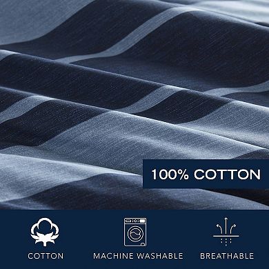 Nautica Longpoint Striped Comforter Set with Shams