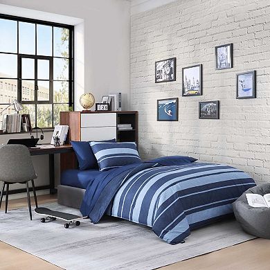 Nautica Longpoint Striped Comforter Set with Shams