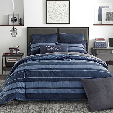 Nautica Longpoint Striped Comforter Set with Shams